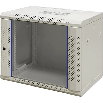 TOTEN 19 инчов комуникационен шкаф, рак за стенен монтаж с височина 9u и дълбочина 440мм (0106016409)