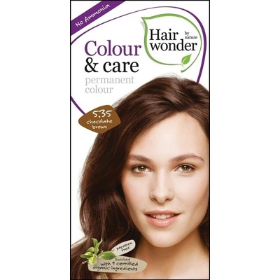 Hairwonder přírodní dlouhotrvající barva BIO čokoládově hnědá 5.35