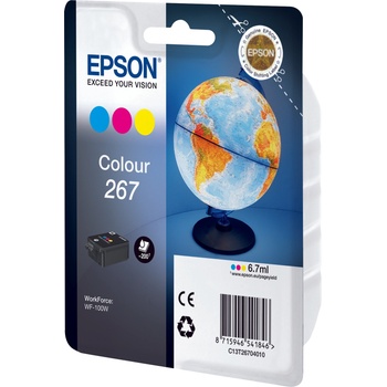 Epson Глава за Epson WorkForce WF-100W/WF-110W - Ink - /267/ / C13T26704010 - C/M/Y - Multipack - PN C13T26704010 (C13T26704010)