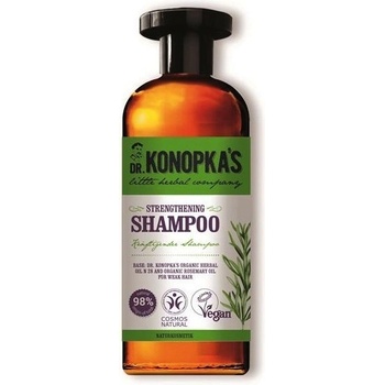 Dr. Konopka certifikovaný bylinný posilňujúci šampón na oslabené vlasy 500 ml