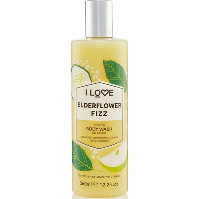 I Love sprchový gél Elderflower Fizz Body Wash 360 ml