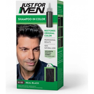 Just For Men Shampoo-in Color farba na vlasy Čierna