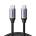 UGREEN USB-C - USB-C PD кабел за бързо зареждане 5A Max 5Gbps Max сив 1, 5 м US161