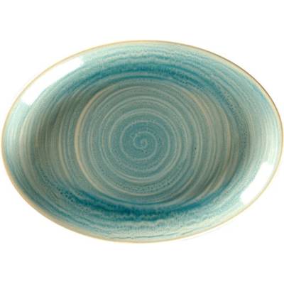 RAK Porcelain Spot talíř oválný 21 × 15 cm, safírový