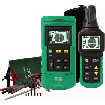Детектор за кабели Mastech MS6818, комплект с аксесоари