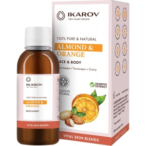 Ikarov Маслен бленд за лице и тяло, бадем и портокал, 55 ml