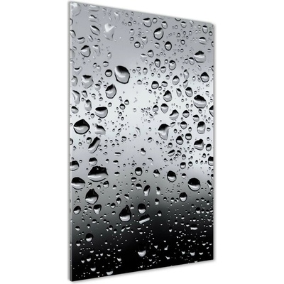 Vertikálny fotoobraz na skle Kvapky vody 50x100 cm