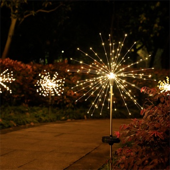 DPMSolid lv3174 - led соларна градинска лампа, глухарче, 84 см (lv3174)