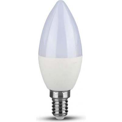 V-TAC Žiarovka sviečková LED E14 4,5W, 4000K, 470lm, VT-1855