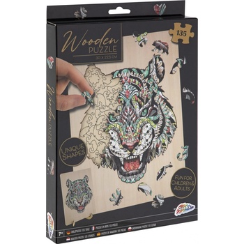 GRAFIX Obrysové Tygr 135 dielov