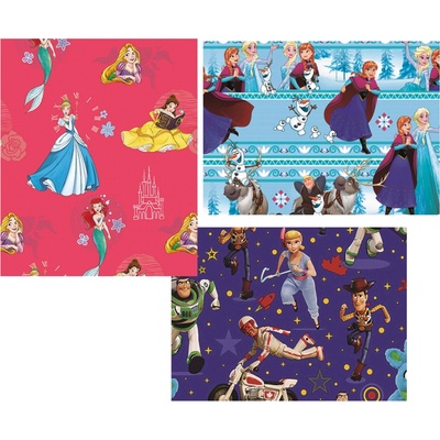NEKUPTO Darčekový baliaci papier Disney 0,7 × 2 m - 1 kus
