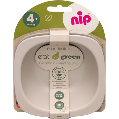 NIP Green line miska 2 ks grey/grown 300 ml