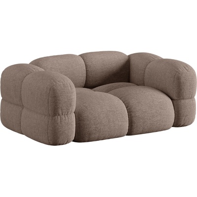Cosmopolitan Design Světle hnědá dvoumístná pohovka Loretto 180 cm