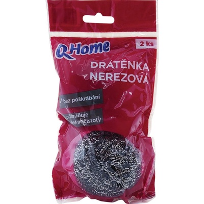 Q Clean Drôtenka nerezová 2 ks
