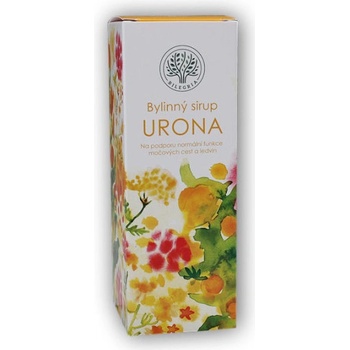 Bilegria Urona bylinný sirup na močové cesty s brusinkami 200 ml