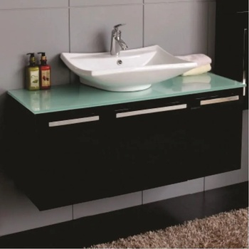 Inter Ceramic Конзолен PVC шкаф ICP 12045 3/3 с умивалник, 120x50x45см (12045 1/4)