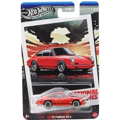 Hot Wheels Silver Series National Icons 67 Porsche 911 R