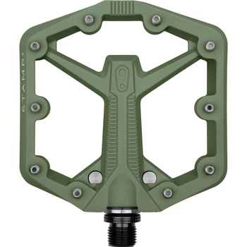 Crankbrothers Платформен педал Crankbrothers Stamp 1 Gen 2 Platform pedals - Green - размер Large (860-4504-0612)