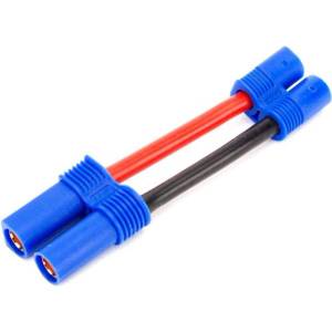 E-Flite конверсионен кабел EC5 батерия - EC3 устройство 12AWG 7см