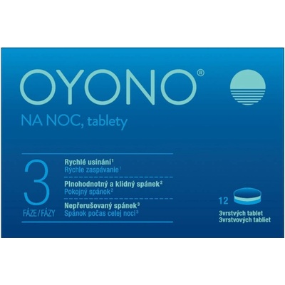 OYONO NA NOC podpora zdravého spánku 12 tabliet