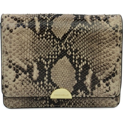 Coccinelle kabelka HALF python beige