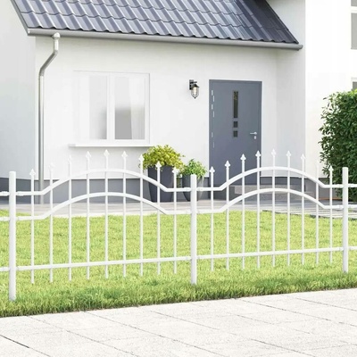 Bílý Oplocení plot 115 cm práškově lakovaná Ocel