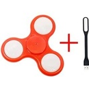 Fidget spinner LED červený