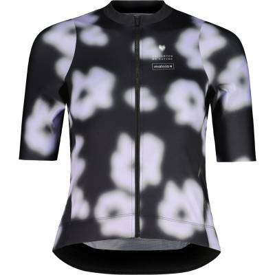 Maloja Дамска фланелка с къс ръкав за колоездене Maloja Women's VelikaM. Cycling jersey - Deep Black - размер XL (156-3057-0115)