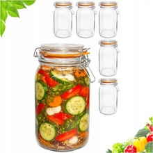 Tragar Sklenice se skleněnou sponou 1,5 l