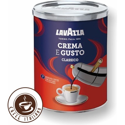 Lavazza Crema e Gusto Classico mletá 250 g