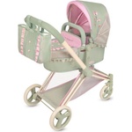 De Cuevas Toys 81768 Сгъваема количка за кукли 3 в 1 с чанта Botanic 2026 - 73 см (6-81768)