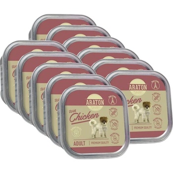 ARATON Dog Adult Chicken кутия 11 x 150 г