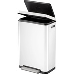 EKO-Europe Кош за отпадъци EKO X-CUBE с педал (30 л) - бял (EKO 936830 - White)