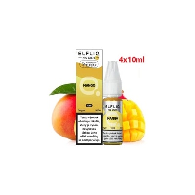 ElfLiq Nic Salt Mango 4 x 10 ml 10 mg