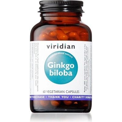 Viridian Ginkgo Biloba 60 kapsúl