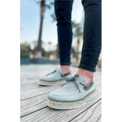 Chekich Мъжки еспадрили ch311 - Антрацит #369948 (369948_Антрацита)