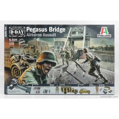 Pegasus Italeri Accessories War Battle Set Bridge Airborne Assault 75th Anniversary D-day 1944-2019 1:72