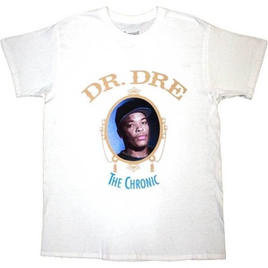 Dr. Dre The Chronic Тениска с къс ръкав White L (DRETS01MW03)