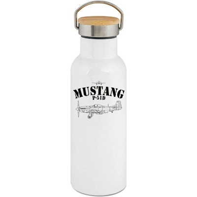 123TRIKO termoska Mustang P-51, V3 500 ml motorka