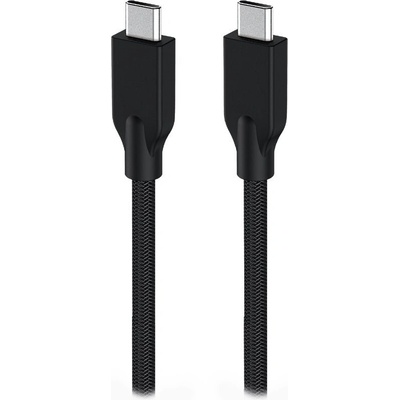 Genius 32590006400 ACC-C2CC-3A, USB-C na USB-C, USB 3.0, 3A, PD 60W, opletený, 1m, černý