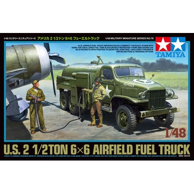 Tamiya U.S. 2 Ton 6x6 Airfield Fuel Truck1:48 1:2
