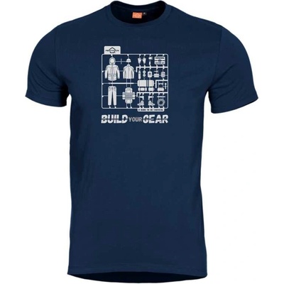Pentagon Ageron Build Your Gear tričko s potlačou midnight blue