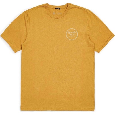 Brixton tričko Wheeler Ii S/S Prem Tee Maize