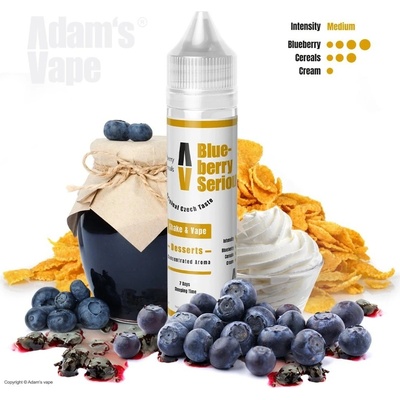 Adams vape Blueberry Serious Shake & Vape 10 ml