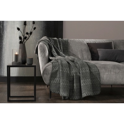Villeroy & Boch deka grafitová Neutrals Malindi 150x200