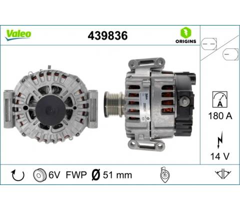 Alternátor VALEO 439836