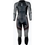 HUUB Мъжки неопренов костюм за триатлон HUUB SUB7 3: 5 black/grey