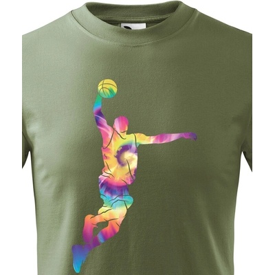 Dětské tričko Basketbalista Military Canvas Bezvatriko.cz 1762