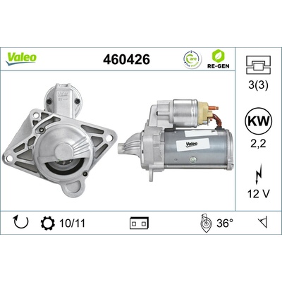 Startér VALEO 460426