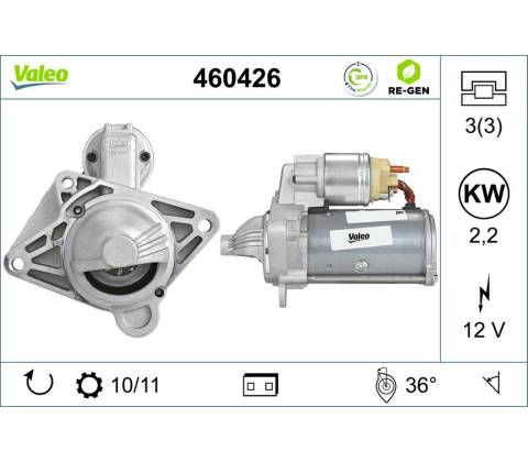 Startér VALEO 460426